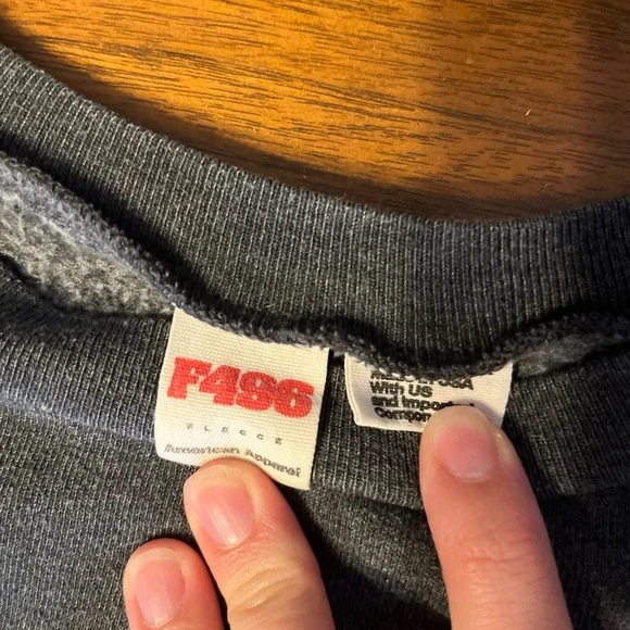 Gray 'Only Dog Can Judge Me' Graphic Sweatshirt - Picture 3 of 3